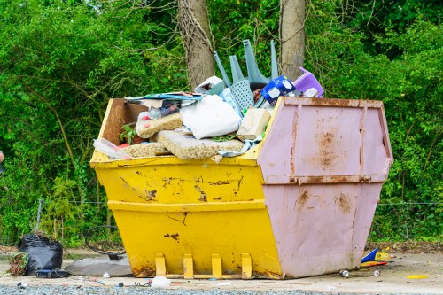 A professional team handling furniture disposal in Stockwell