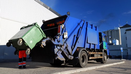 Overview of builders waste clearance process in Stockwell